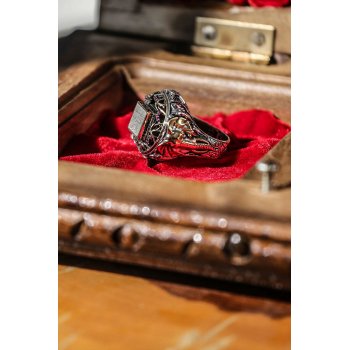 Ebabil İsimli Tasarımı 925 Ayar Gümüş Yüzük