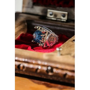 Kubbet-ül Sır İsimli Tasarımı 925 Ayar Gümüş Yüzük