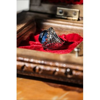 Reng-i Ala İsimli Tasarımı 925 Ayar Gümüş Yüzük