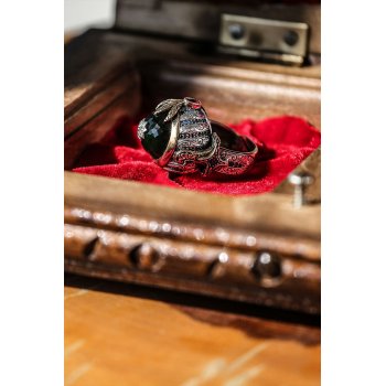 Saltanat İsimli Tasarımı 925 Ayar Gümüş Yüzük